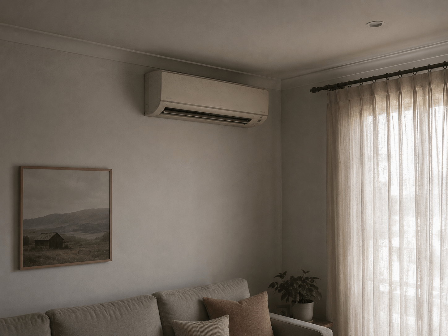 Air conditioning vent as an indoor air movement and mould exposure pathway